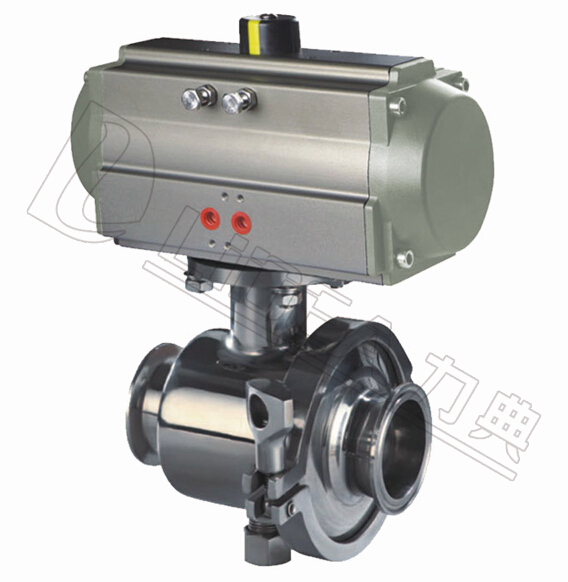 氣動衛(wèi)生級卡箍球閥